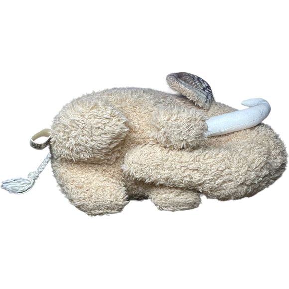 Wooly Mammoth Avida Toys Plush Stuffed Animal Rustic Artistic Plaid Ears 8” - Picture 5 of 11
